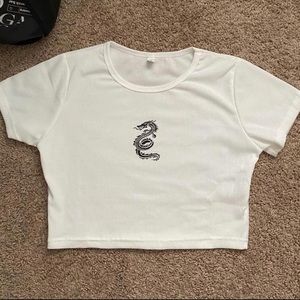 Princess Polly Dragon Crop Top